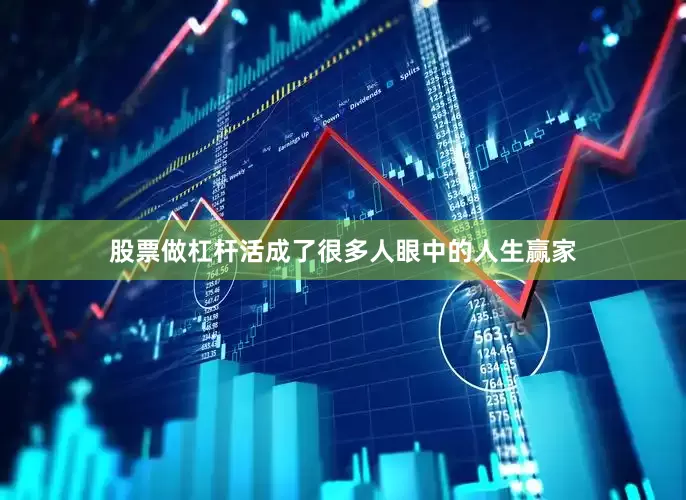 股票做杠杆活成了很多人眼中的人生赢家